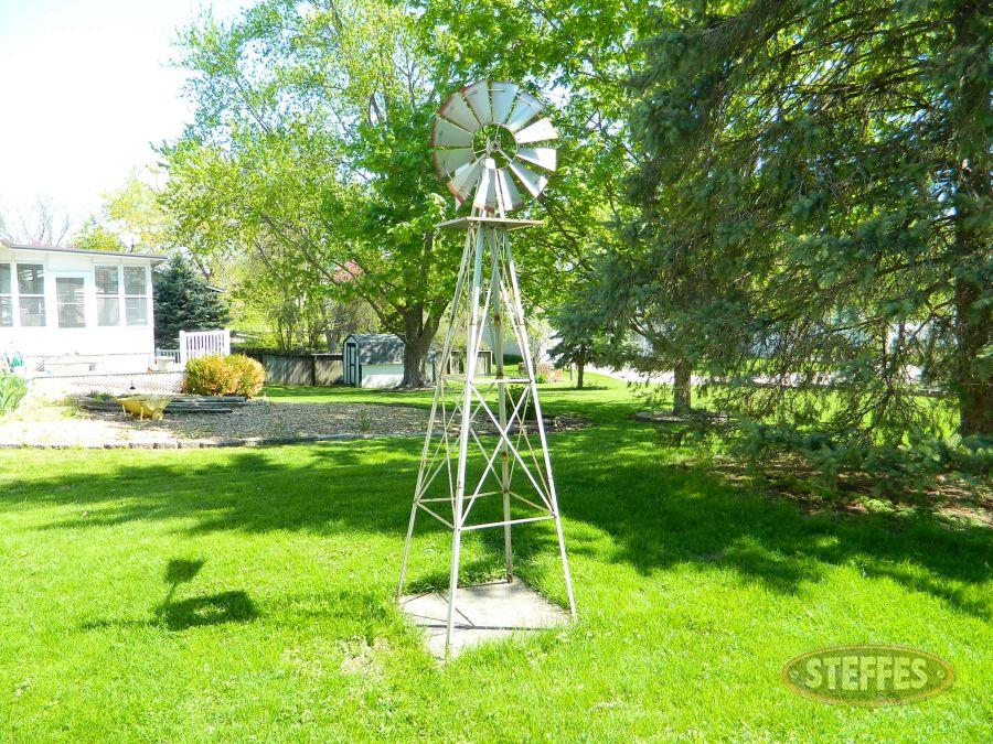 Garden Decorative Windmill, 8' tall